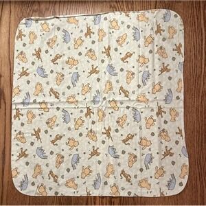 Vintage Winnie The Pooh, Tigger, Eeyore, Piglet Blanket Light Thin